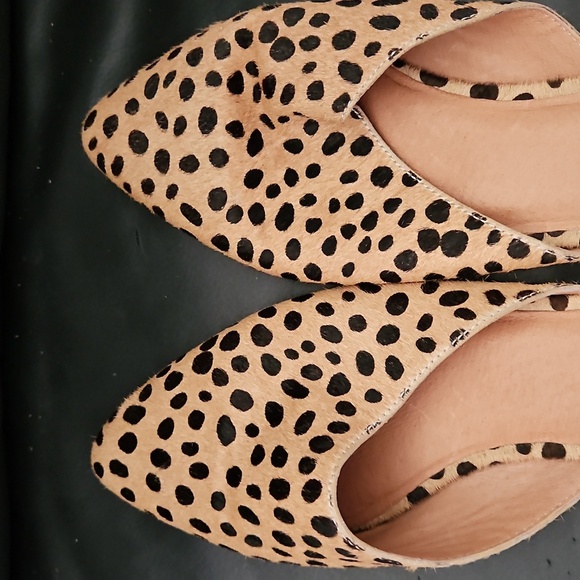 Madewell Sand Dune Spotted Multi Remi Slip On Mules Womens Size 7.5US - Picture 10 of 10